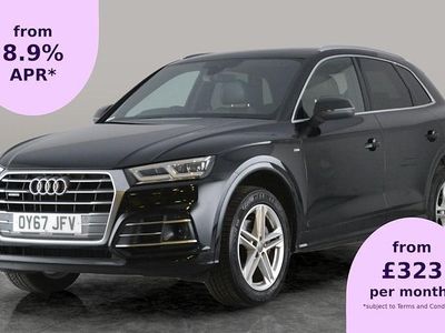 Used Audi Q5 S-Line 190 HP (139 kW) 2017 Black SUV
