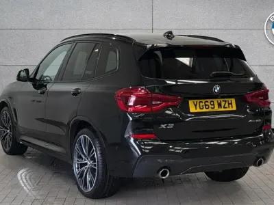 Begagnad BMW X3 M Sport 181 HK (133 kW) 2019 Svart SUV