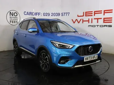 Usado MG ZS Exclusive 2023 Azul Citadino