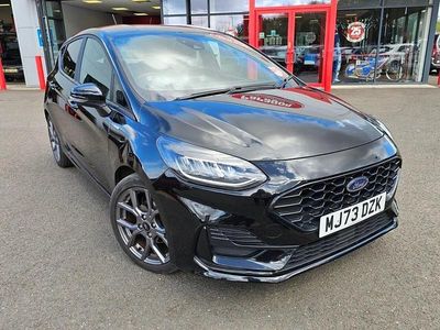 Used Ford Fiesta ST-Line 100 HP (73 kW) 2023 Black Hatchback