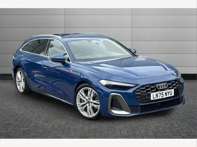 Used Audi A5 S-Line 204 HP (150 kW) 2025 Blue Estate