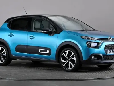 Used Citroën C3 PureTech 110 HP (80 kW) 2023 Blue Hatchback