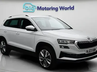 Used Skoda Karoq SE L 150 HP (110 kW) 2023 White SUV