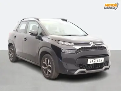Begagnad Citroën C3 Aircross PureTech 130 HK (95 kW) 2022 Svart SUV