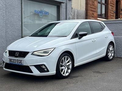 Used Seat Ibiza FR 2022 White Hatchback