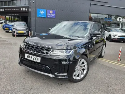 Second-hand Land Rover Range Rover Sport HSE 302 CP (222 kW) 2018 Negru SUV