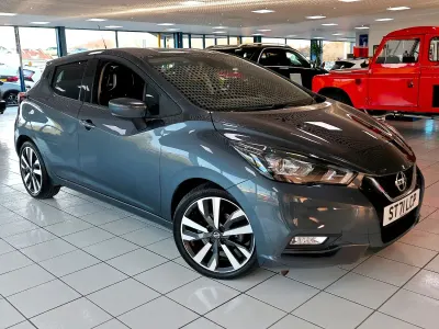 Used Nissan Micra Tekna 92 HP (67 kW) 2021 Grey Hatchback