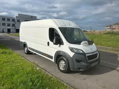 Used Peugeot Boxer 130 HP (95 kW) 2018 White Van