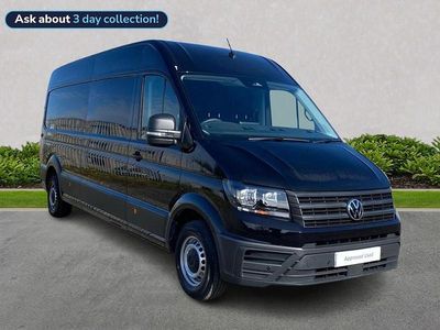 Used VW Crafter 140 HP (102 kW) 2025 Black Van