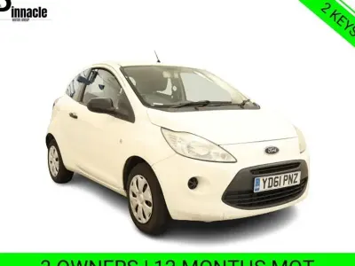 Used Ford Ka Studio 69 HP (50 kW) 2011 White Hatchback