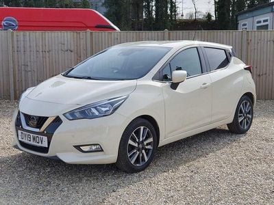 Used Nissan Micra N-Connecta 90 HP (66 kW) 2019 White Hatchback