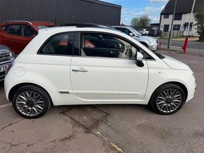 Used Fiat 500 Lounge 69 HP (50 kW) 2015 White Hatchback