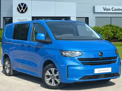 New VW T7 Pro 160 kW (218 HP) 2025 Blue Van