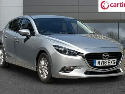 Used Mazda 3 121 HP (88 kW) 2018 Silver Hatchback