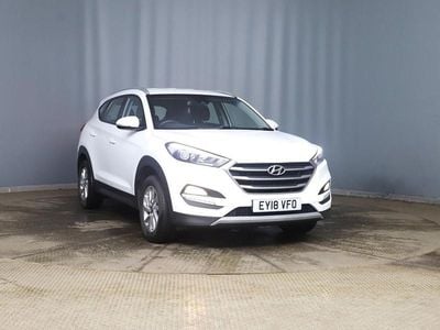 Used Hyundai Tucson SE 132 HP (97 kW) 2018 White SUV