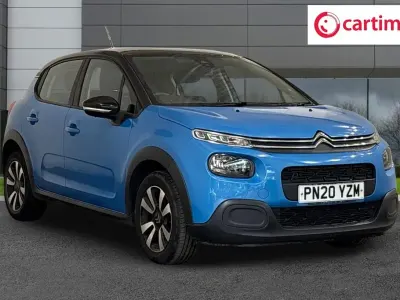 Used Citroën C3 Feel 83 HP (61 kW) 2020 Blue Hatchback