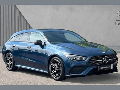Used Mercedes CLA180 AMG Line Premium 134 HP (98 kW) 2023 Blue Sedan
