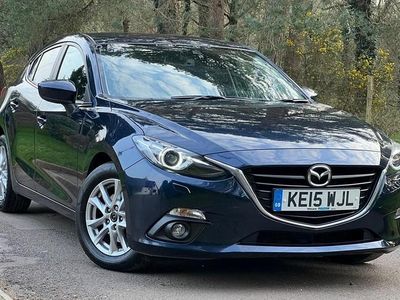 Used Mazda 3 2015 Blue Hatchback