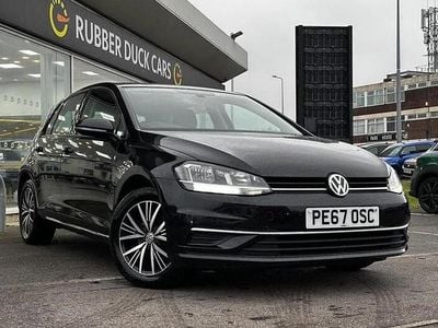 Used VW Golf VII SE 125 HP (91 kW) 2017 Black Hatchback