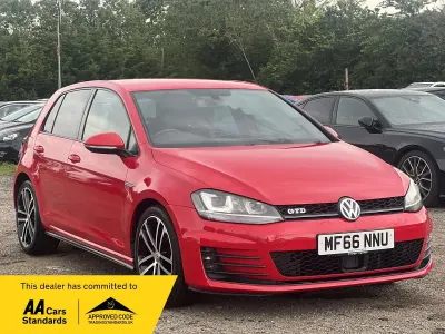 Used VW Golf VII GTD 2016 Red Hatchback