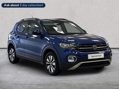 Blue Used 2023 VW T-Cross Move SUV | £16,109 (Fair price)