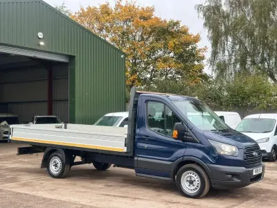 Used Ford Transit 130 HP (95 kW) 2019 Blue Cabriolet