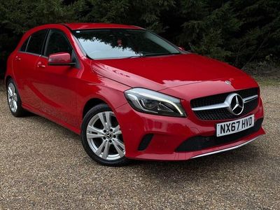 Used Mercedes A180 Premium 109 HP (80 kW) 2017 Red Hatchback