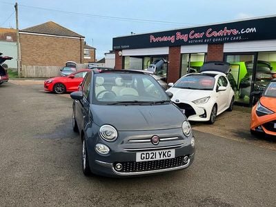 Grey Used 2021 Fiat 500C Dolcevita Cabriolet | £11,995 (Fair price)