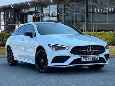 Used Mercedes CLA250e AMG Line Premium Plus 2022 Polar white Sedan