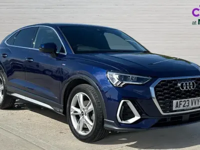 Used Audi Q3 S-Line 150 HP (110 kW) 2023 Blue SUV