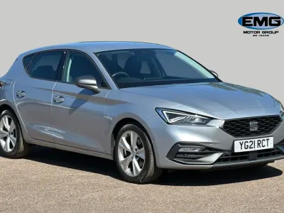 Używany Seat Leon FR 150 KM (110 kW) 2021 Srebrny Hatchback