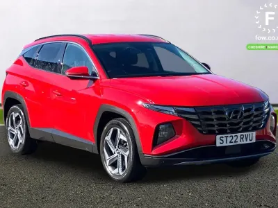 Gebraucht Hyundai Tucson Premium 230 PS (169 kW) 2022 Rot SUV