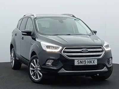 Used Ford Kuga Titanium 120 HP (88 kW) 2019 Black SUV