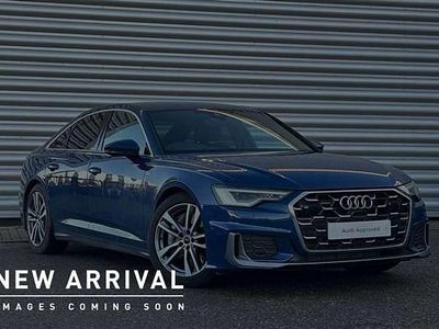 Blue Used 2025 Audi A6 S-Line Sedan | £38,490 (Expensive)