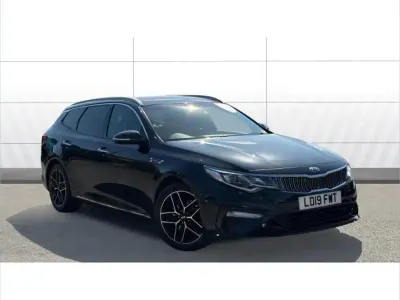 Used Kia Optima 134 HP (98 kW) 2019 Blue Estate