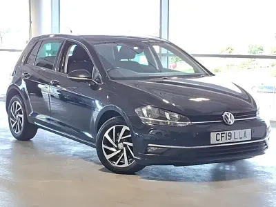 Used VW Golf VII Match 115 HP (84 kW) 2019 Black Hatchback