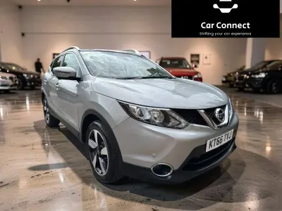 Used Nissan Qashqai N-Connecta 115 HP (84 kW) 2017 Silver SUV