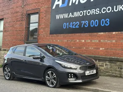 Used Kia Ceed GT-Line 136 HP (100 kW) 2018 Silver Hatchback