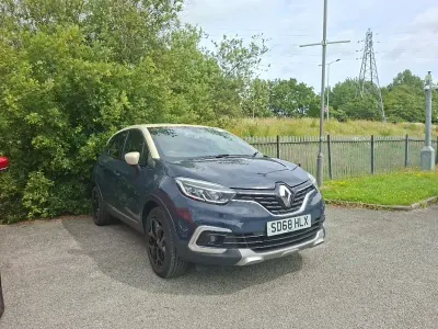 Used Renault Captur GT-Line 90 HP (66 kW) 2018 Blue SUV