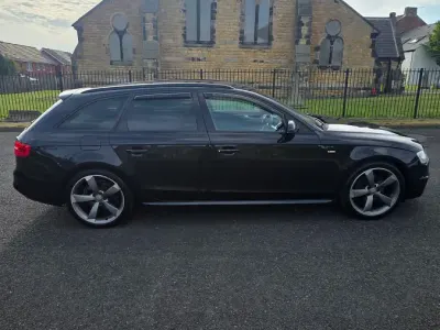 Used Audi A4 Black Edition 177 HP (130 kW) 2013 Black Estate