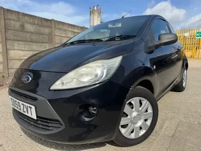 Used Ford Ka Studio 69 HP (50 kW) 2009 Black Hatchback