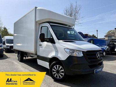 Begagnad Mercedes Sprinter Progressive 2022 Vit Van