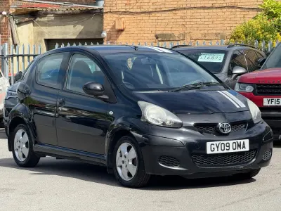 Usado Toyota Aygo 2009 Negro Utilitario