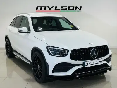 Begagnad Mercedes GLC220 AMG line 194 HK (142 kW) 2019 Vit Kombi