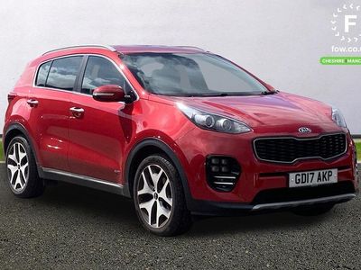 Used Kia Sportage GT-Line 177 HP (130 kW) 2017 Red SUV