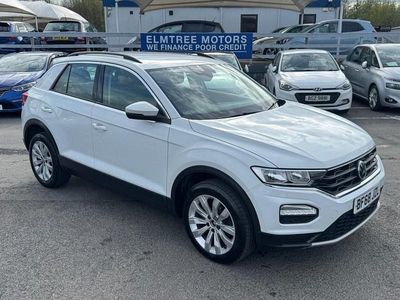 Used VW T-Roc Edition 115 HP (84 kW) 2018 White SUV