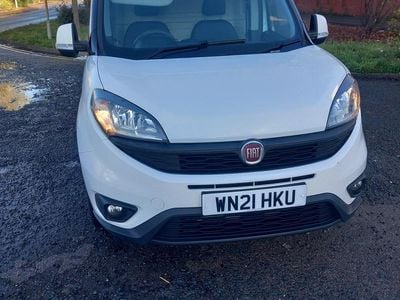 White Used 2021 Fiat Doblò MPV | £6,995 (Fair price)