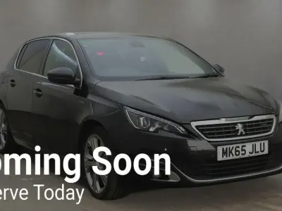 Used Peugeot 308 GT-line 120 HP (88 kW) 2015 Black Hatchback