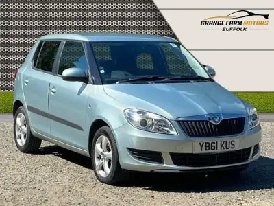 Used Skoda Fabia SE 2012 Green Hatchback
