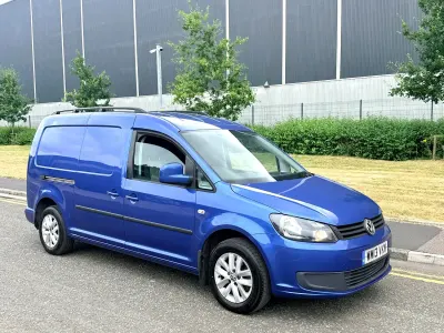 Used VW Caddy Maxi Startline 102 HP (75 kW) 2013 Blue MPV